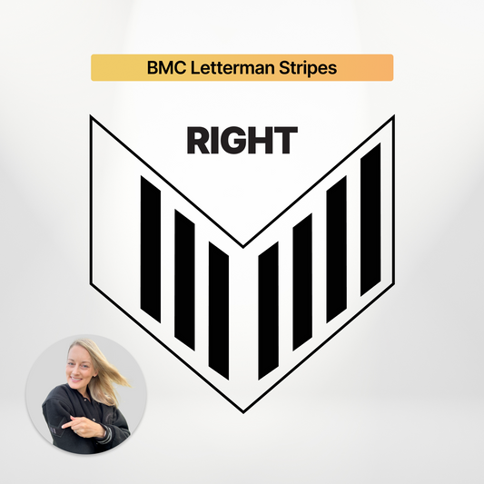 BMC Letterman Stripe