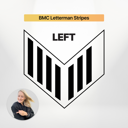 BMC Letterman Stripe